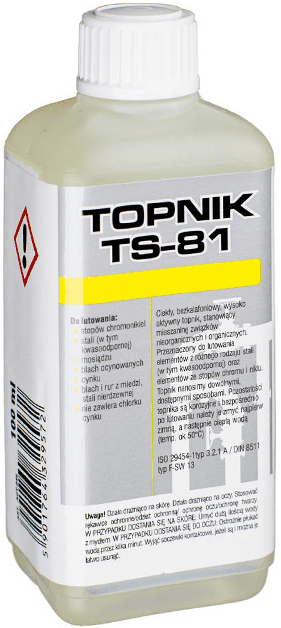 Bezkalafunové tavidlo Ts 81 1l_____________AGT-083