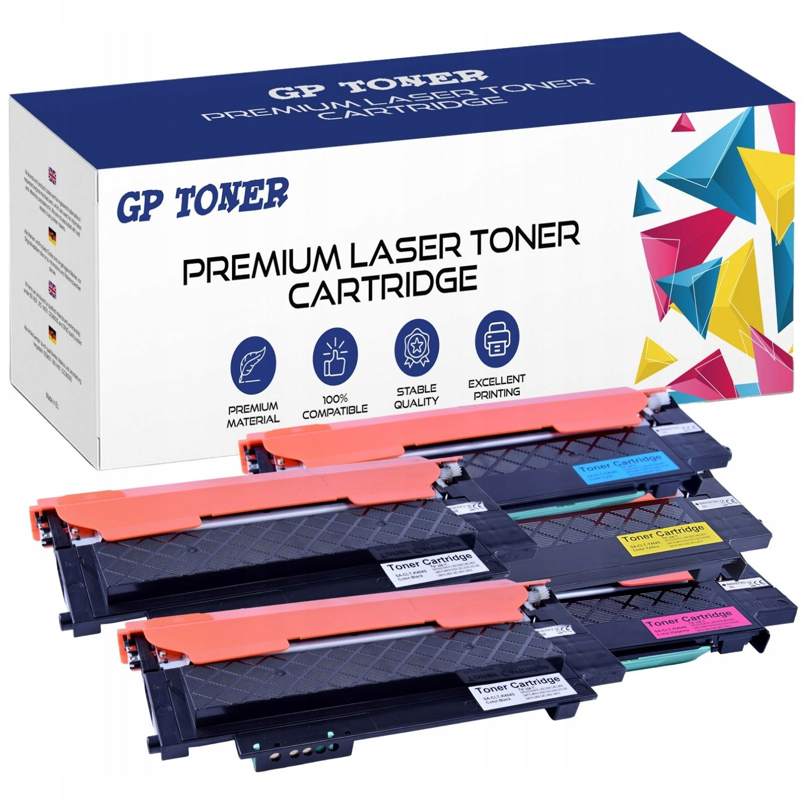 5x toner pro Samsung Xpress SL-C430W C480W C480FN Fw C430 C480 Series Cmykk