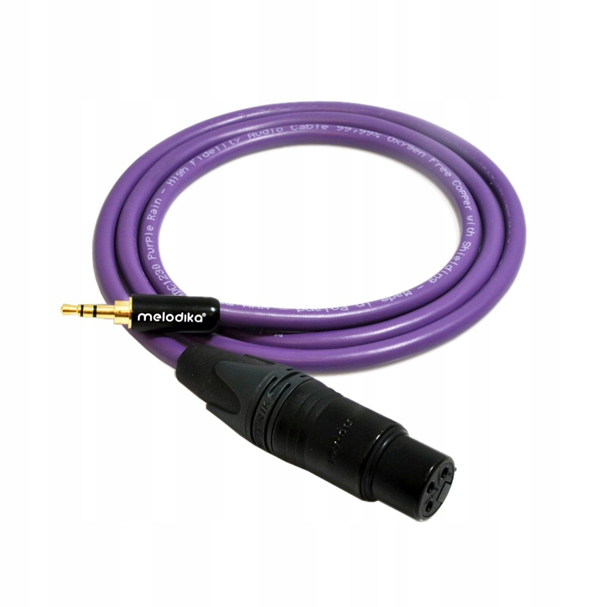 3.5mm Jack kabel Xlr 1m Melodika Mdmjx