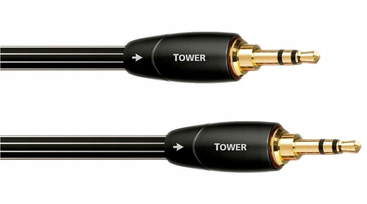 Kabel Audioquest Tower Jj 1 x 3,5 mm Jack délka0,6 m Kabel mini jack