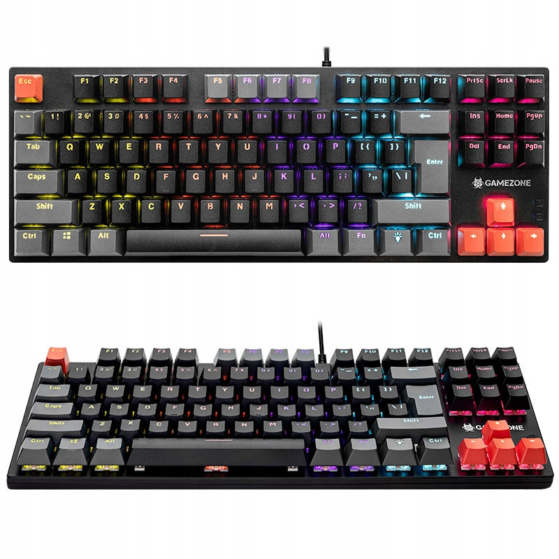 Herní Mechanická Klávesnice Rgb Esportová Tkl Bezdrátová