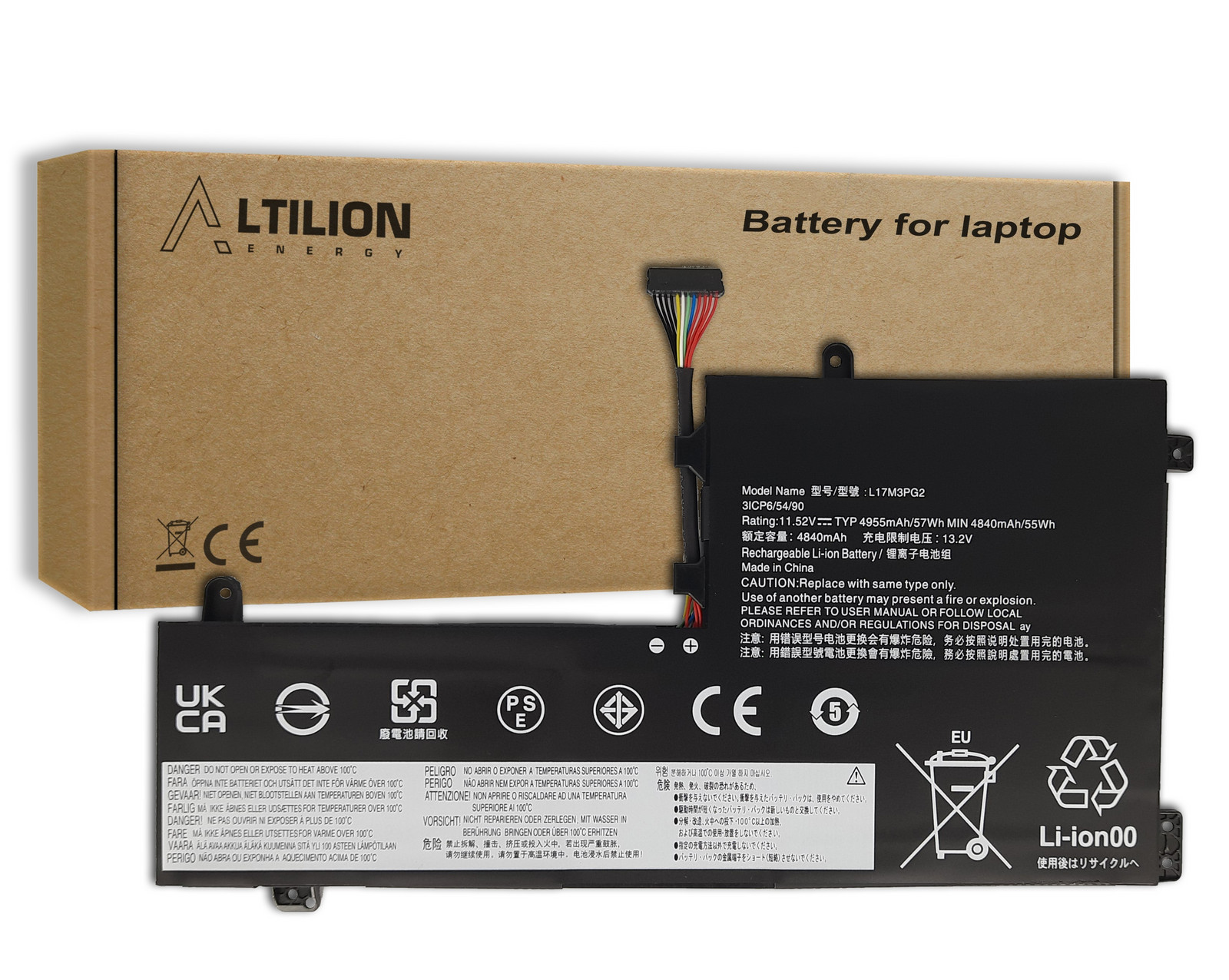 Baterie L17M3PG2 L17C3PG2 pro Lenovo Legion Y530 Y540 Y730 Y740 Y7000