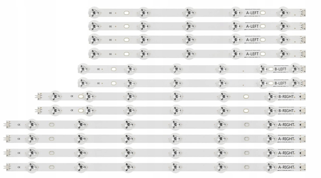 Led lišty TX-48CX400B 48S3653DB 48U7653DB VES480QNSS-3D-U01