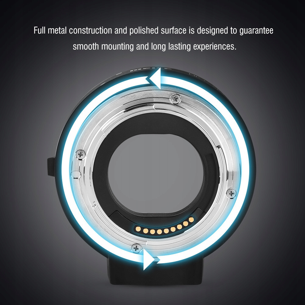 Meike Ef S-eos M Kroužek adaptéru objektivu s