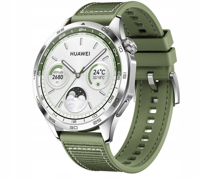 Chytré Hodinky Huawei Watch Gt 4 Active 46mm Zelené