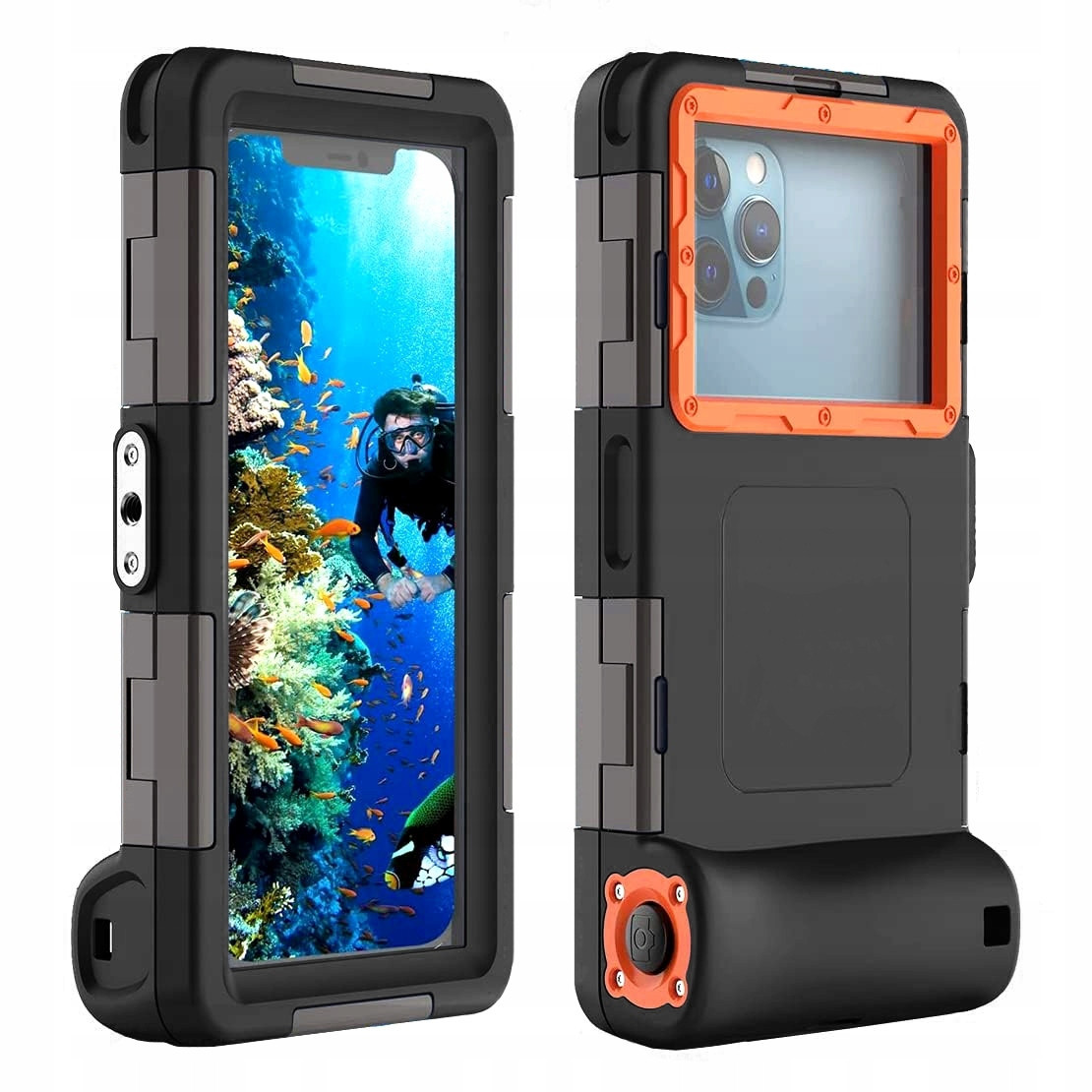 Pouzdro Vodotěsné Univerzální Velké na Telefon pro Potápění Plavání IPX8
