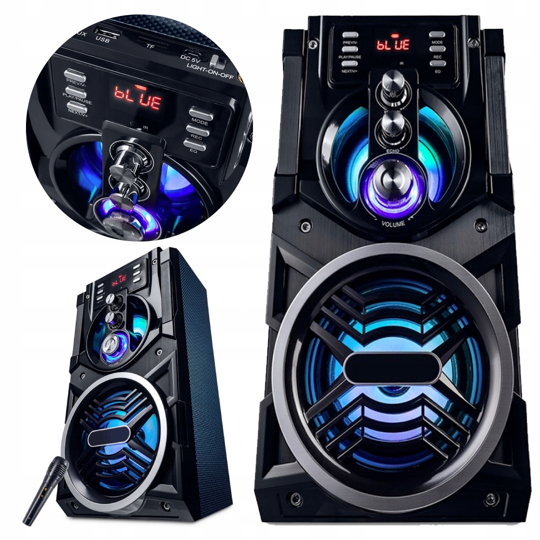 Mobilní Ozvučovací Systém Boombox Bluetooth Fm Bt 850W Partytech Bt