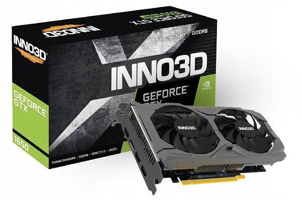 Geforce INNO3D Gtx 1650 Twin X2 Oc V3 4GB