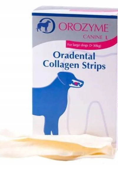 Orozyme Oradental Collagen Strips 141g velikost L