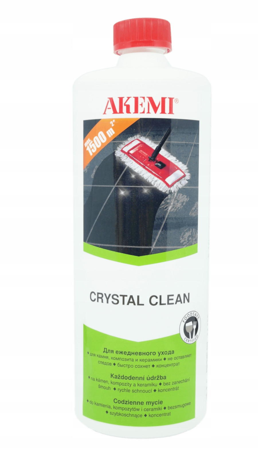 Akemi Crystal Clean Na Mytí Mramorové Žuly 1L