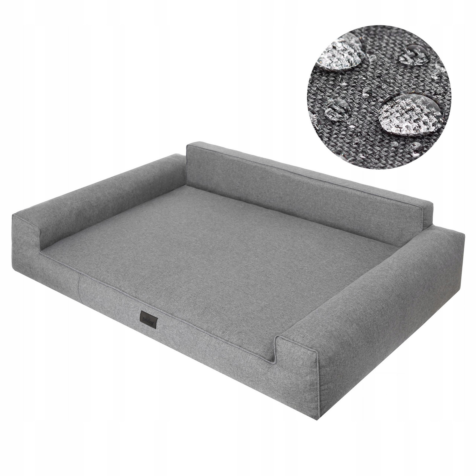 pelíšek pro psa, podložka kotec pelíšek pro psa s vyjímatelnou matrací 115x80