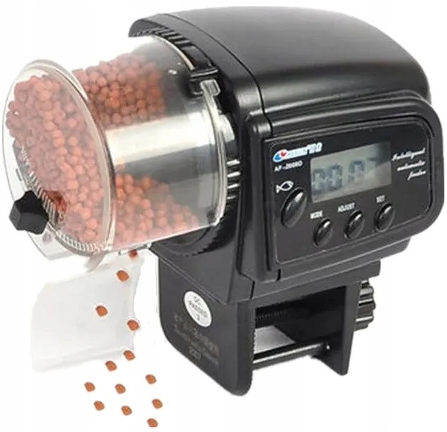 Automatické Krmítko Pro Ryby Rybiček Podavač Krmiva Pro LCD Akvárium