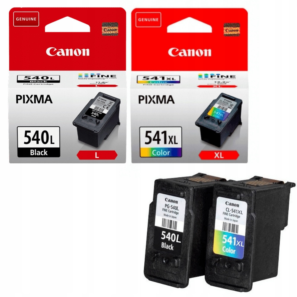 Inkoust Canon PG540L CL541XL černý barva originální sada