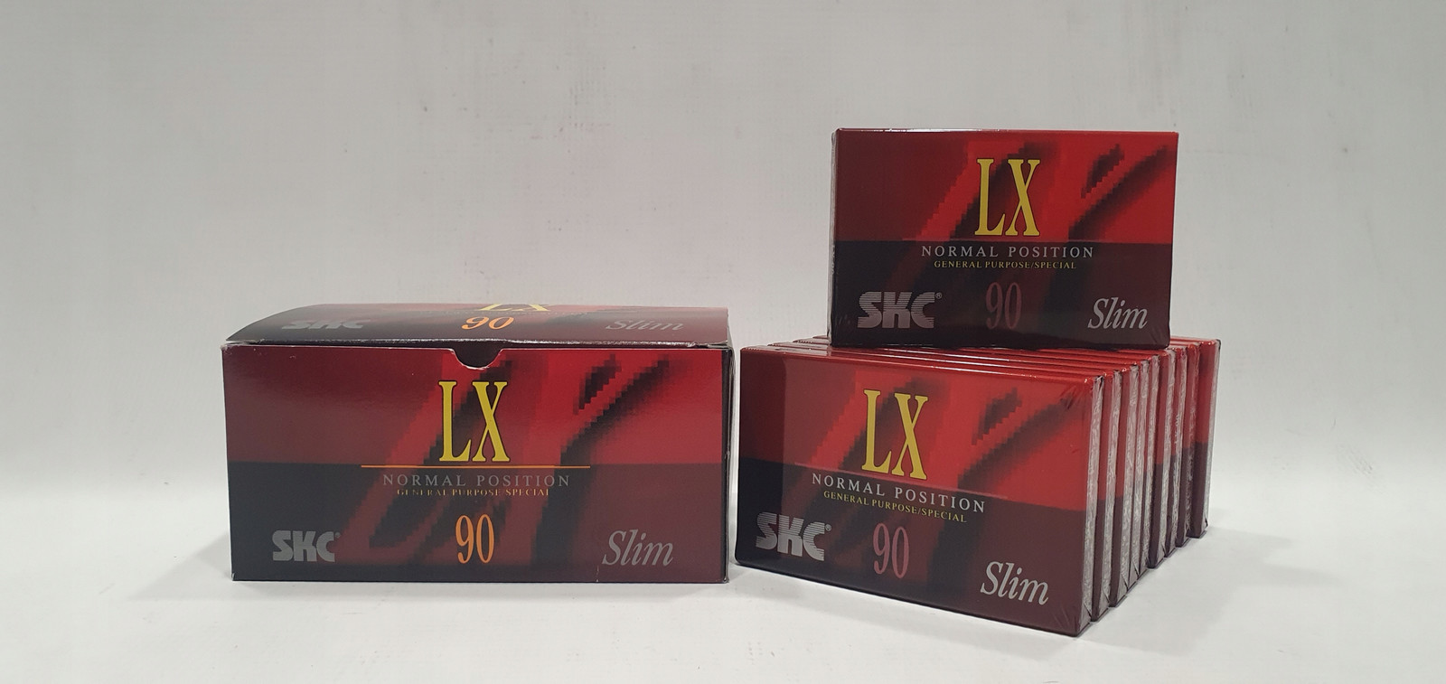 Magnetofonová kazeta Skc LX90 Slim 10 kusů