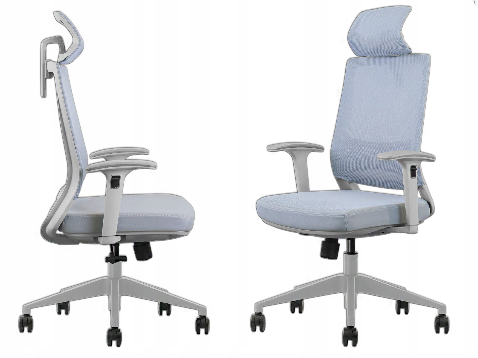 Herní Křeslo otočné ergonomické Materiál Mikrosíťka do 565 Kg