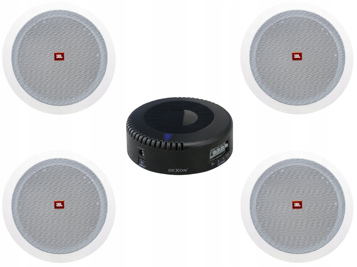 Sada Bluetooth zesilovače+Reproduktory Jbl do stropu