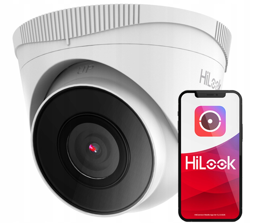 PoE Ip kamera venkovní 5Mpx IR30m IPCAM-T5 HiLook by Hikvision