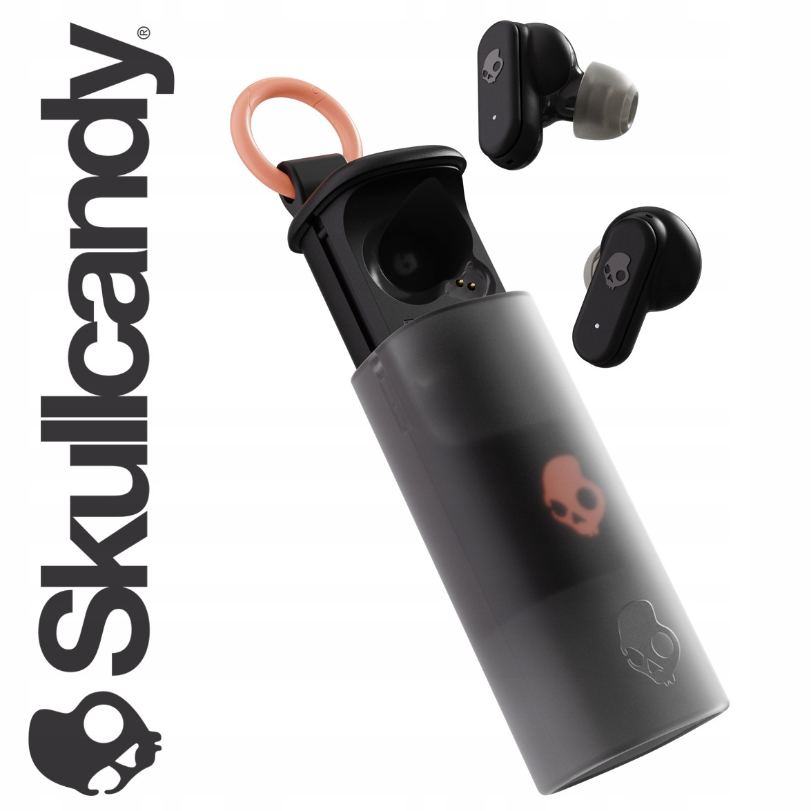 Černá In-ear Sluchátka Skullcandy Dime Evo True Wireless IPX4 Pouzdro
