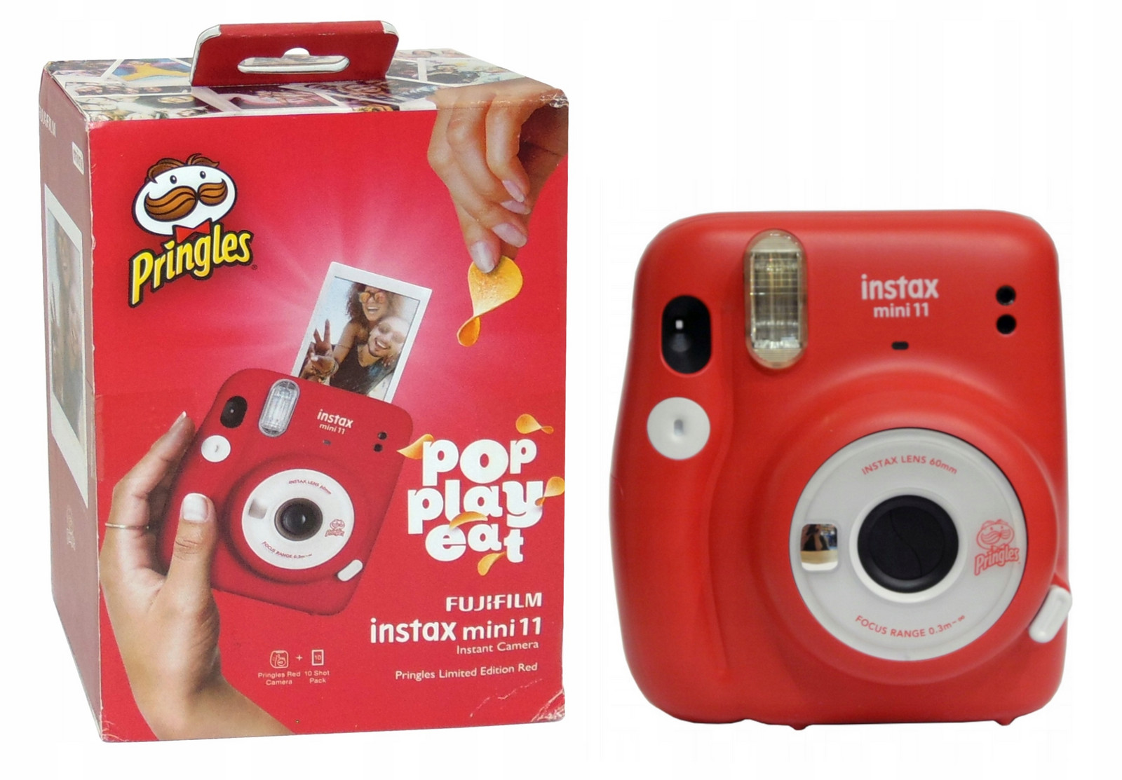 Fotoaparát Fujifilm Instax Mini 11 Pringles Limited Edition 10 Náplní