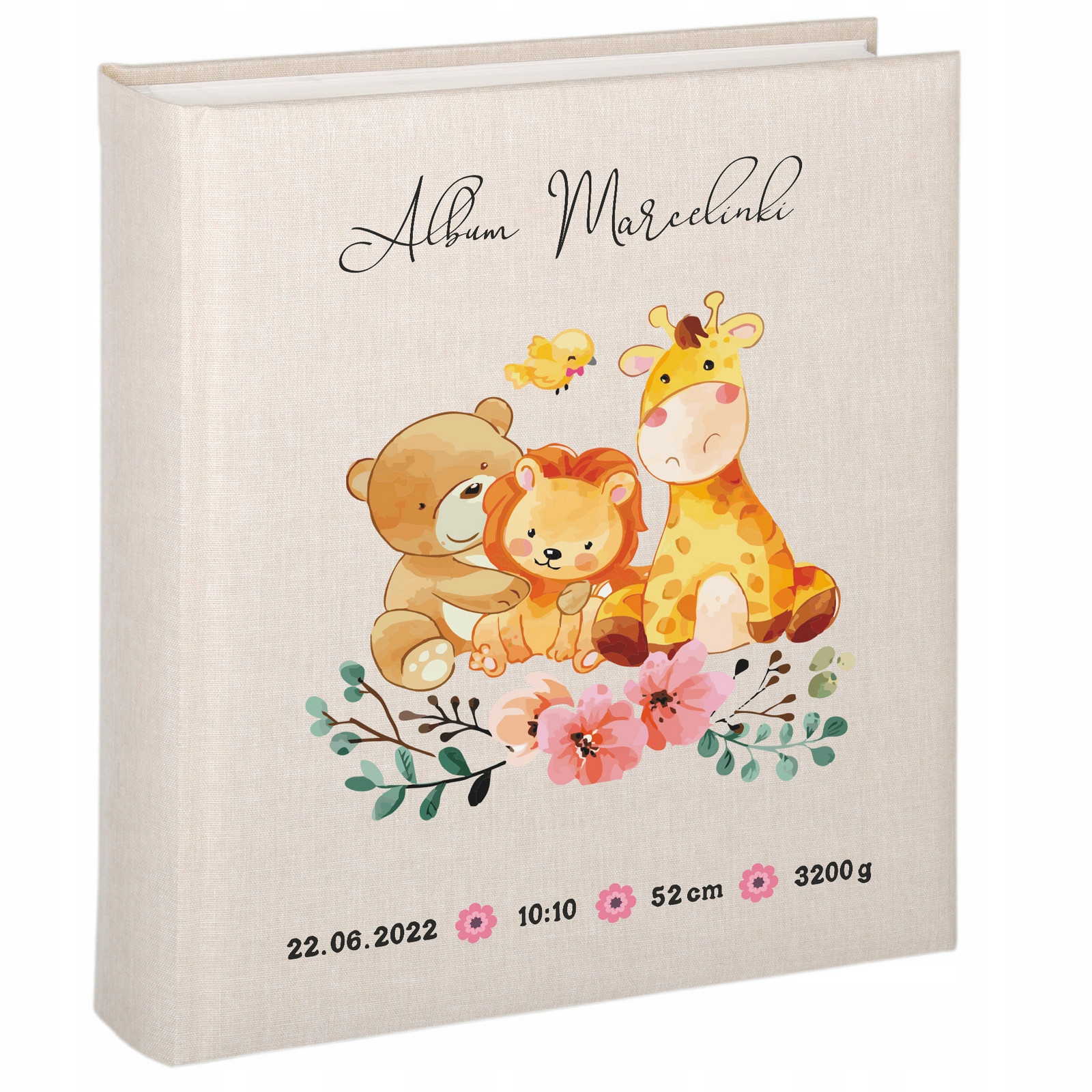 Fotoalbum dítěte vlepovací 50 karet Ráček Křest Váš text