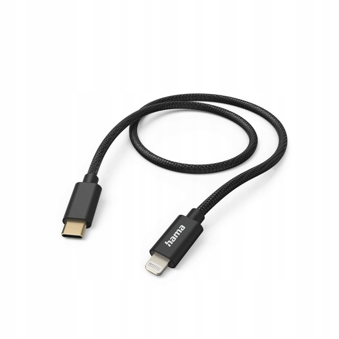 Kabel Hama Usb typ C Apple Lightning 1,5m černý