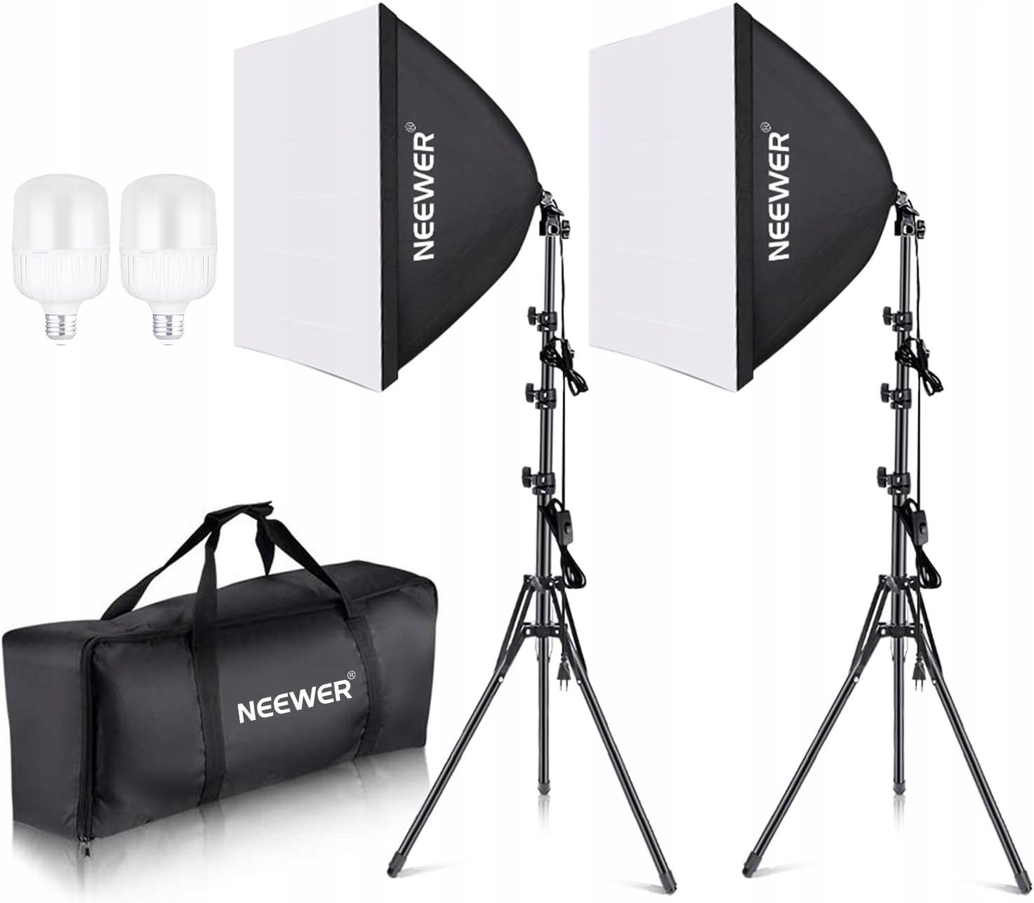 Neewer Softbox 60 x 60 cm soklem E27 700 W