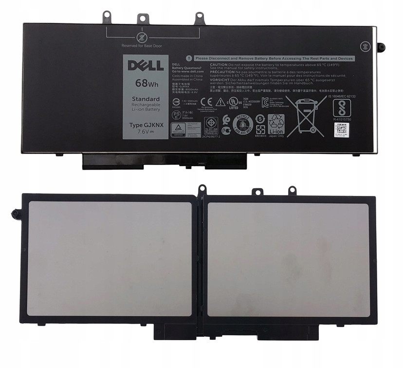 Originální Dell Latitude 5290 5490 5590 68Wh Gjknx
