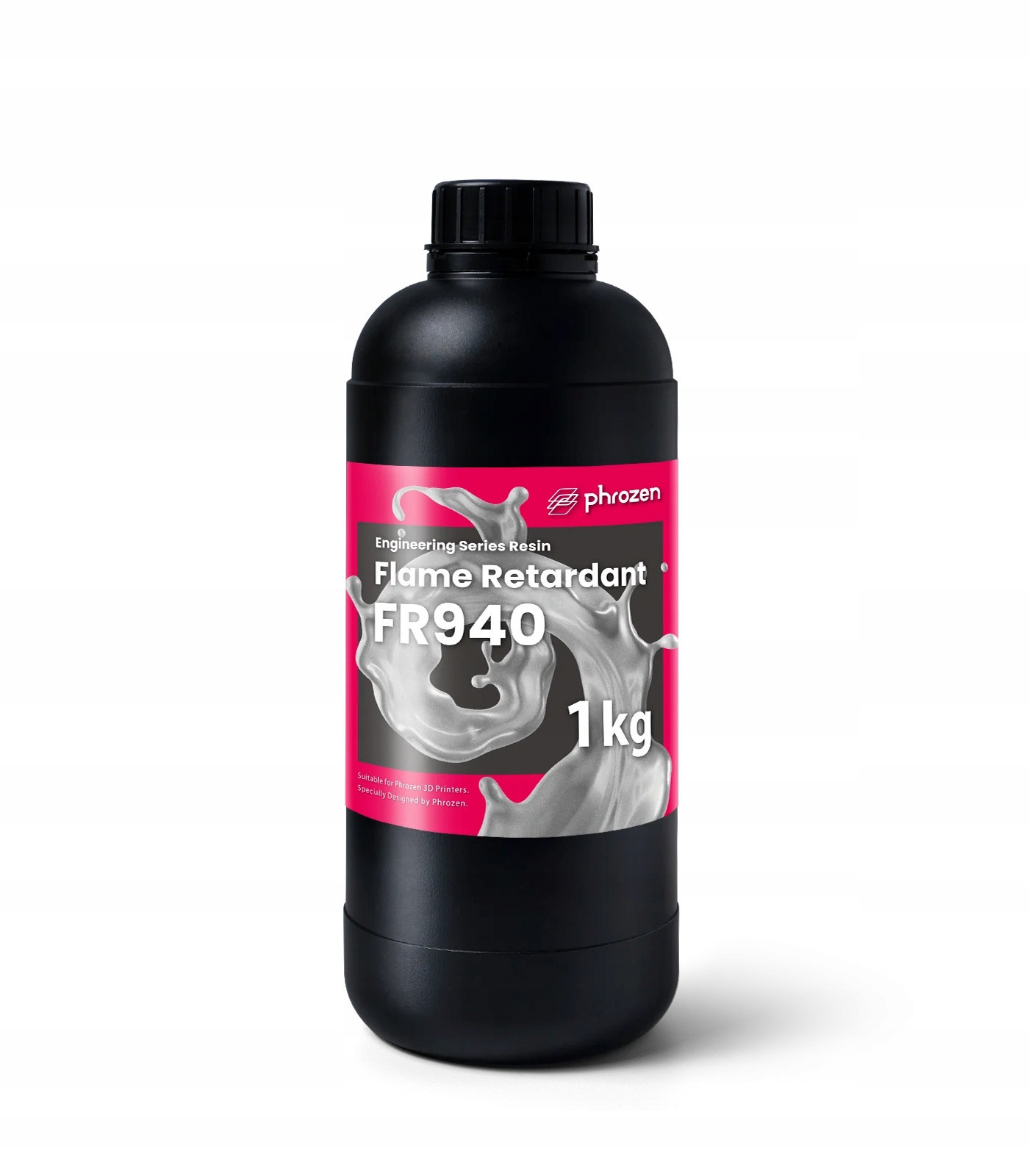 3D pryskyřice Phrozen Flame Retardant FR940 Gray Šedá 1kg