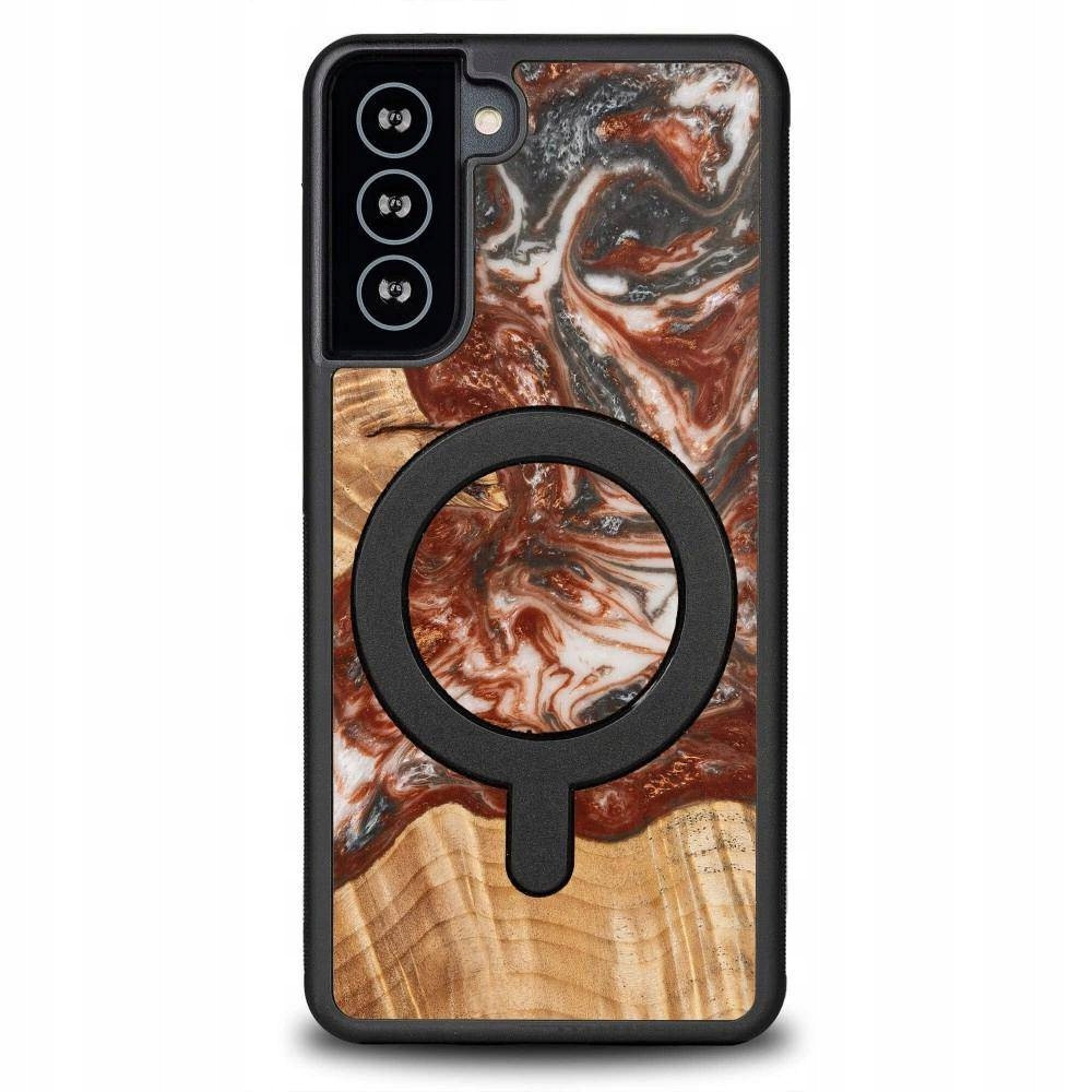 Pouzdro Bewood pro Magsafe Venuše Ze Dřeva A Pryskyřice Na Samsung Galaxy S21 Fe