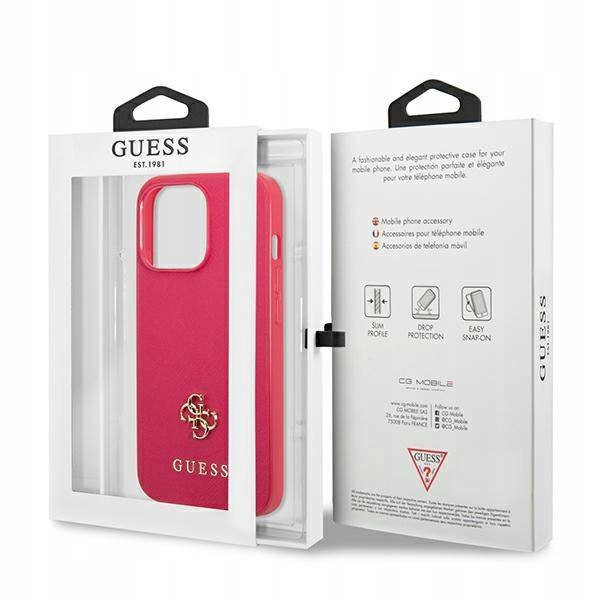 Pouzdro pro iPhone 13 Pro 13 Guess GUHCP13LPS4MF