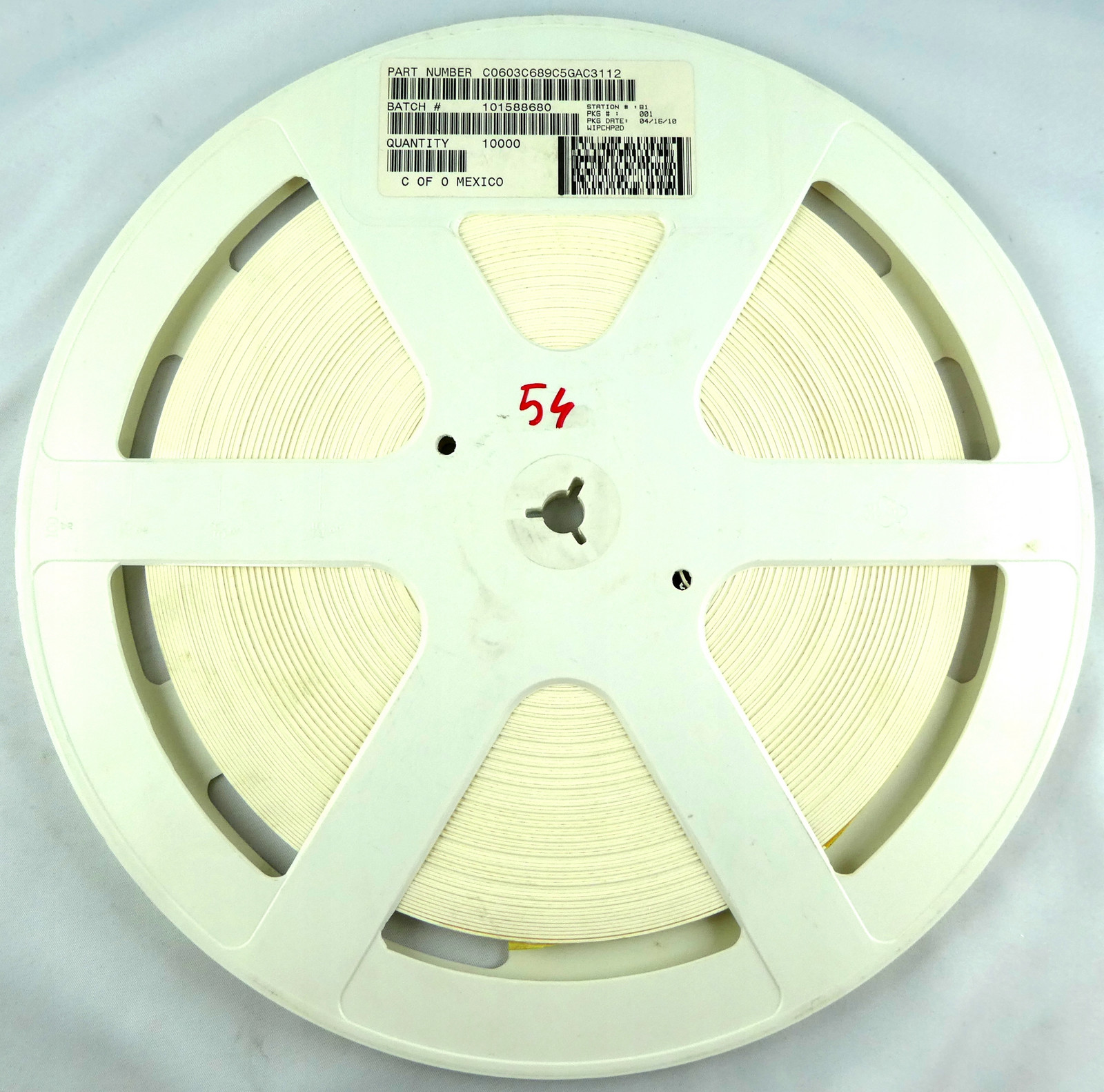 Keramický MLCC 6.8 pF 50V DC 1000ks