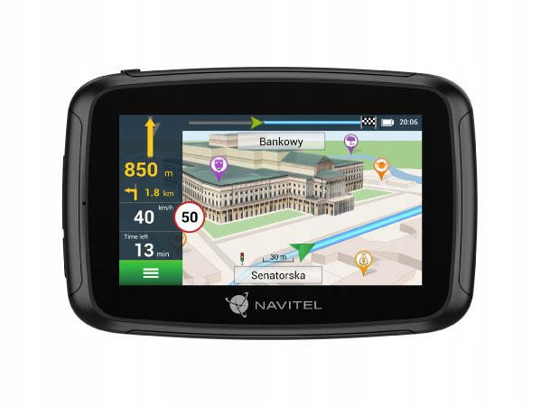 Navitel G590 Moto Gps Navigace Evropa na motorku motocykl voděodolná