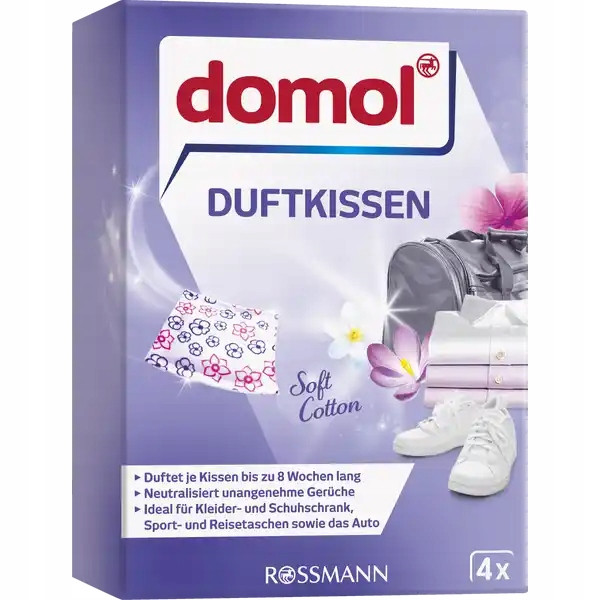 Domol Vonné Sáčky Soft Cotton 4 Ks