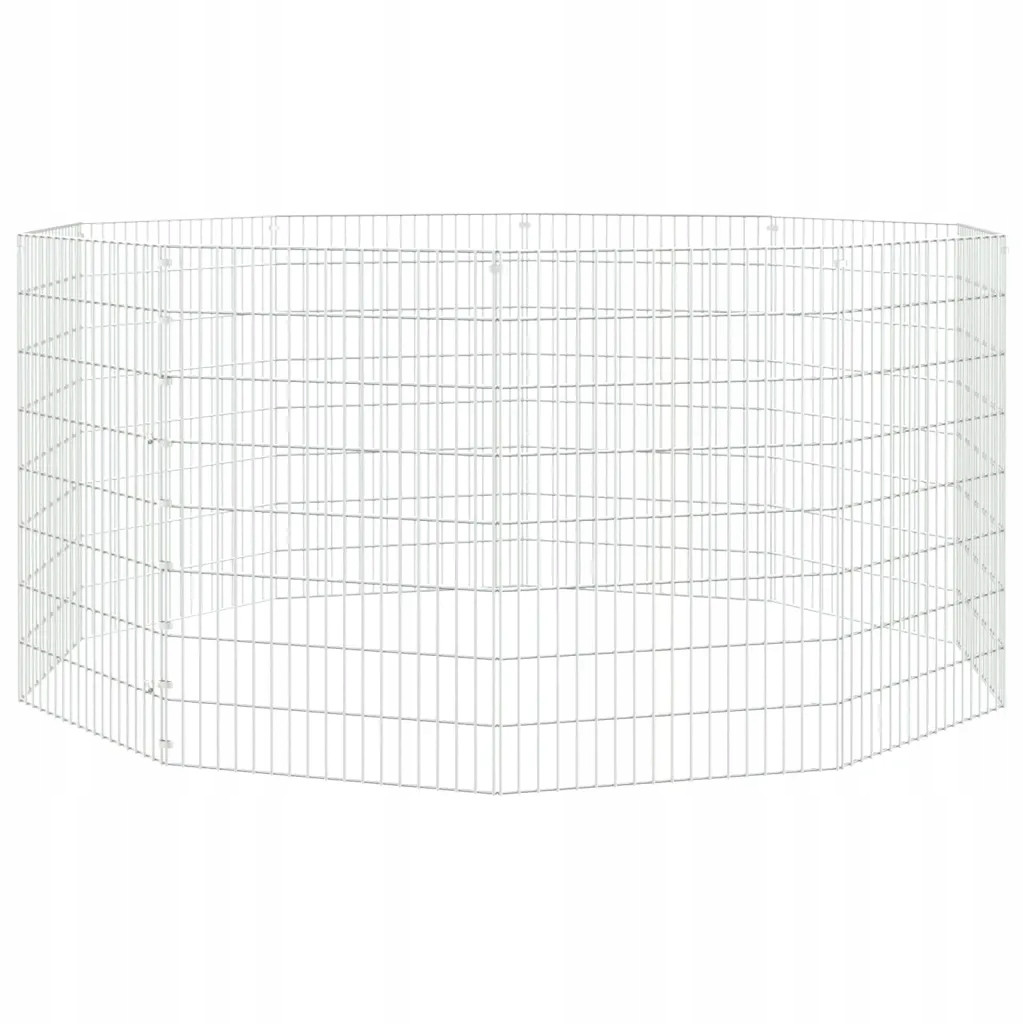 10panelová klec pro králíka, 54x80 cm, galvanizované železo