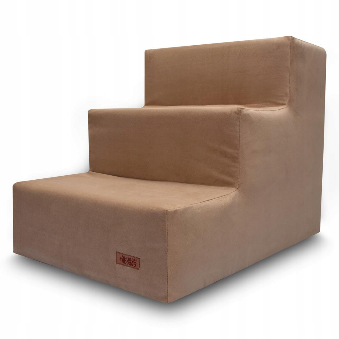 Schůdky pro psa na gauč a postel béžové york buldok Huggy Doggy Climber S