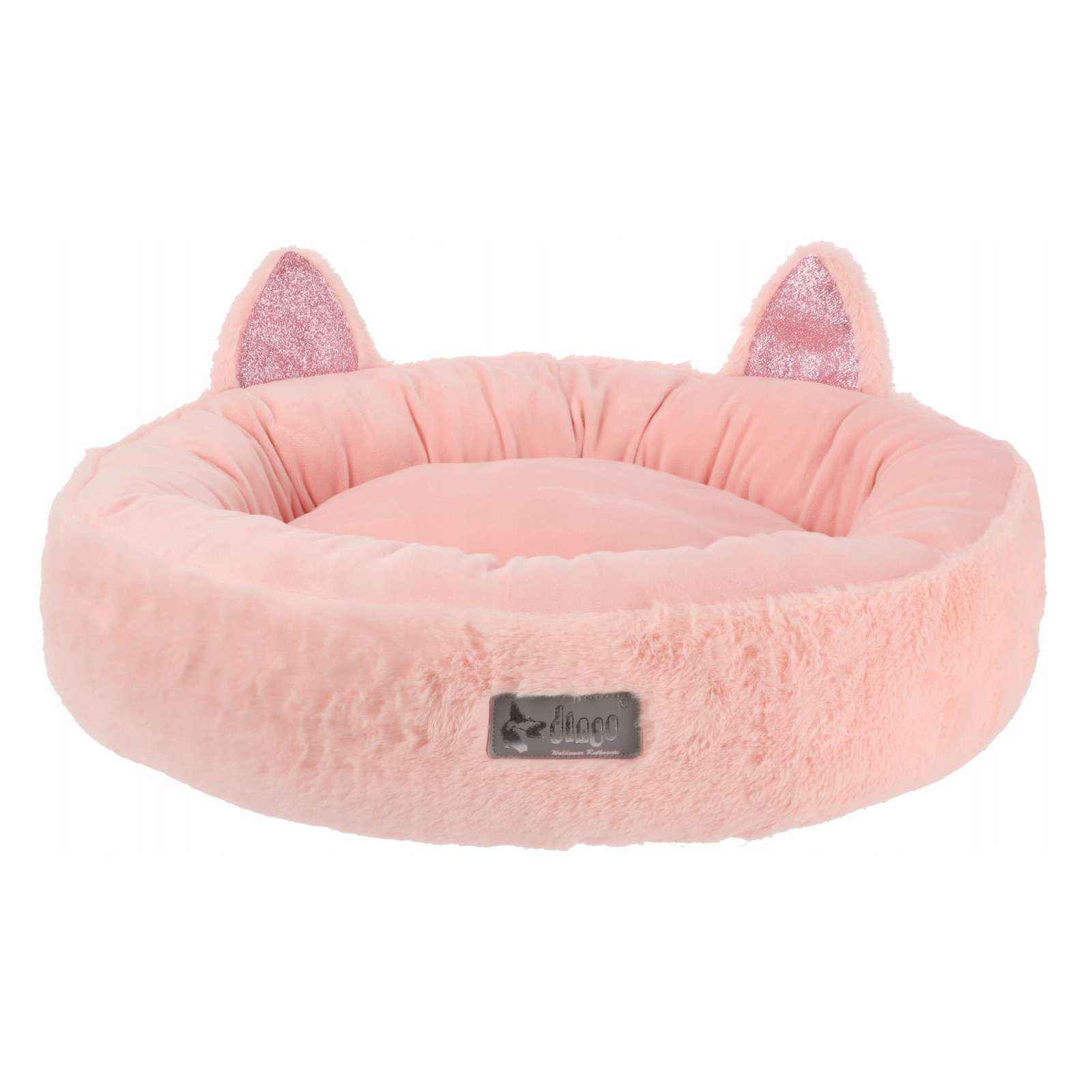 Dingo pelíšek Hugme 50CM Růžový S Ušima