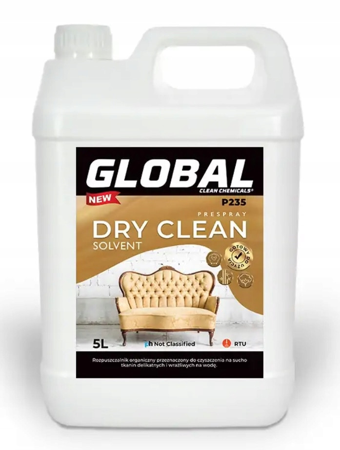 Global Dry Clean Solvent P235 5L suché