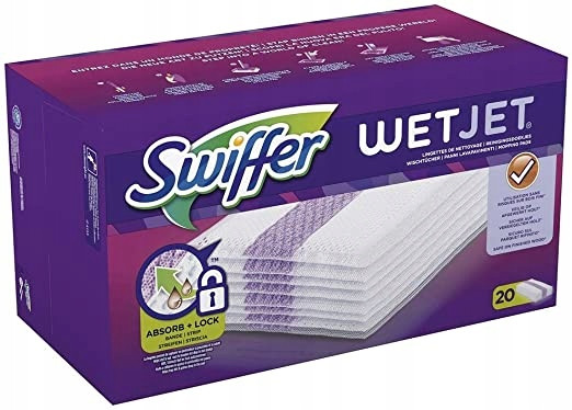 Vložka do mopu plochá Swiffer WetJet
