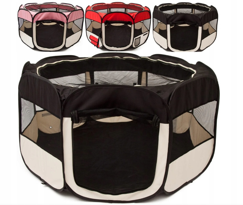 Kotec pro štěňata látková Klec pro psy koček králíků Textilní