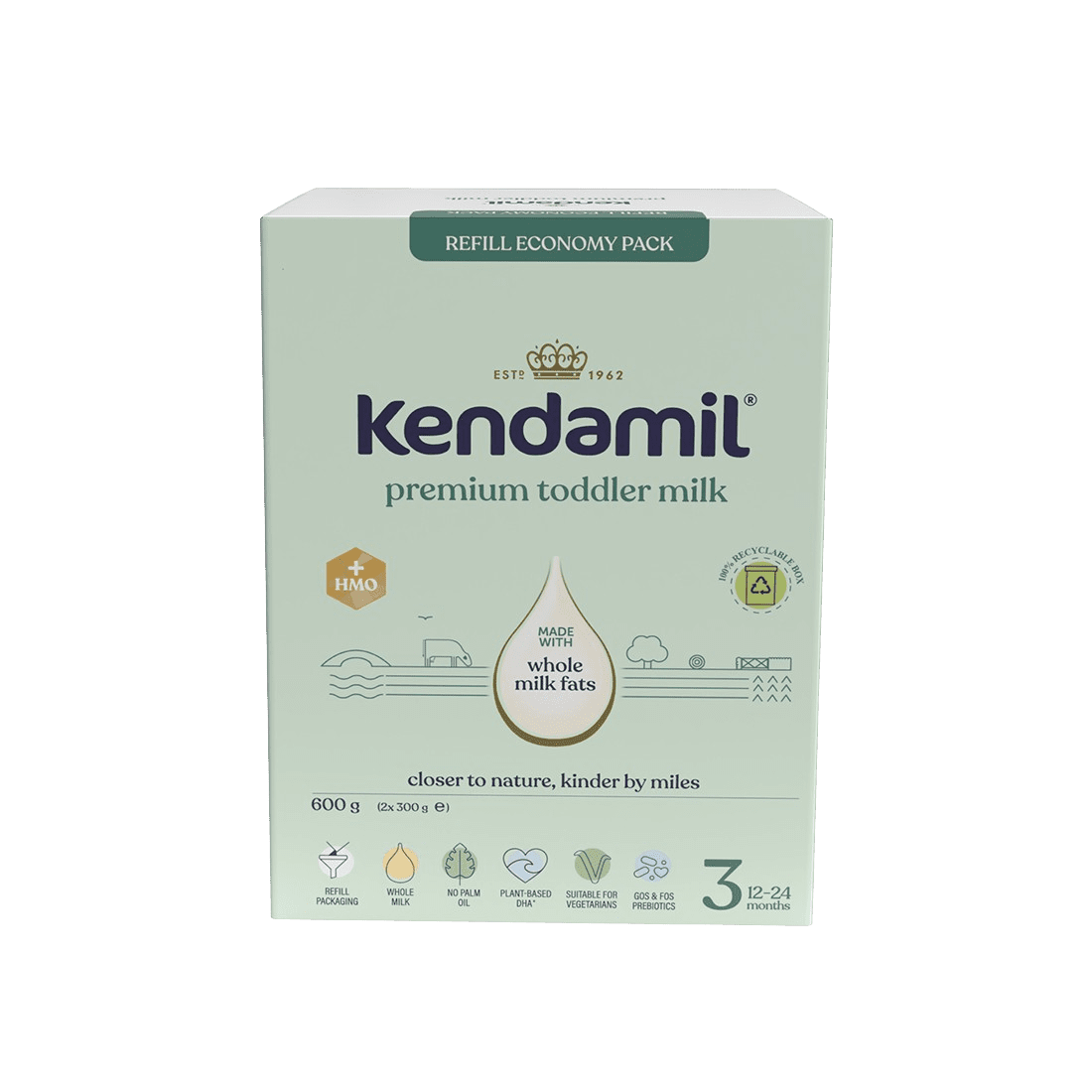 KENDAMIL Premium 3 HMO+ 600 g