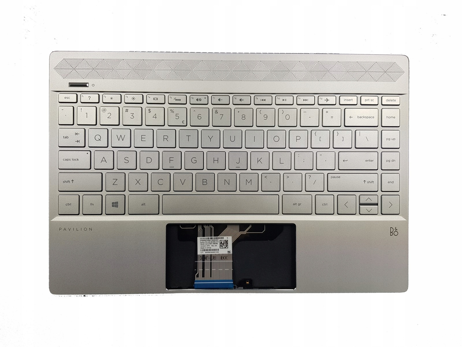 Hp Pavilion 13-AN pouzdro klávesnice Us Polský Gw