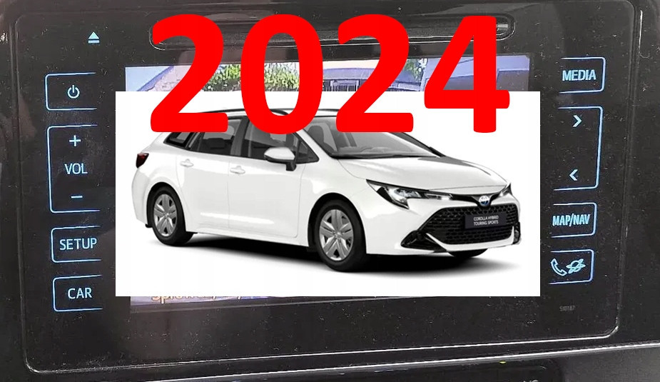 Mapa Aktualizace Map Toyota Corolla (2014-2019) Toyota Touch 2 Go