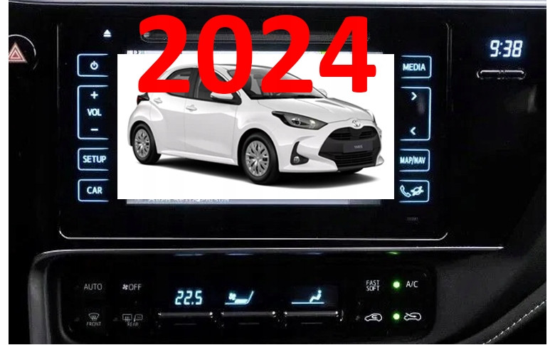 Navigační Mapa Toyota Auris (2014-2018) Toyota Touch 2 Go