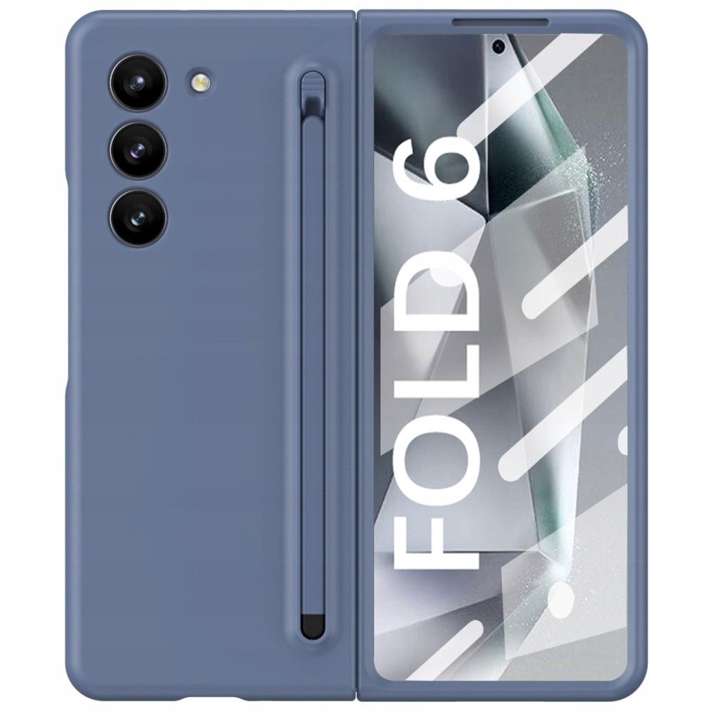 Pouzdro se sklem a stylusem pro Galaxy Z Fold 6 5G, Kryt, Obal, Case