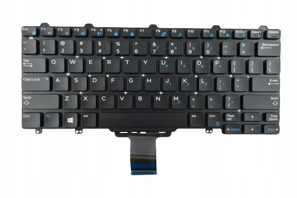 Originální klávesnice Dell E7250 E7270 9250 VW71F