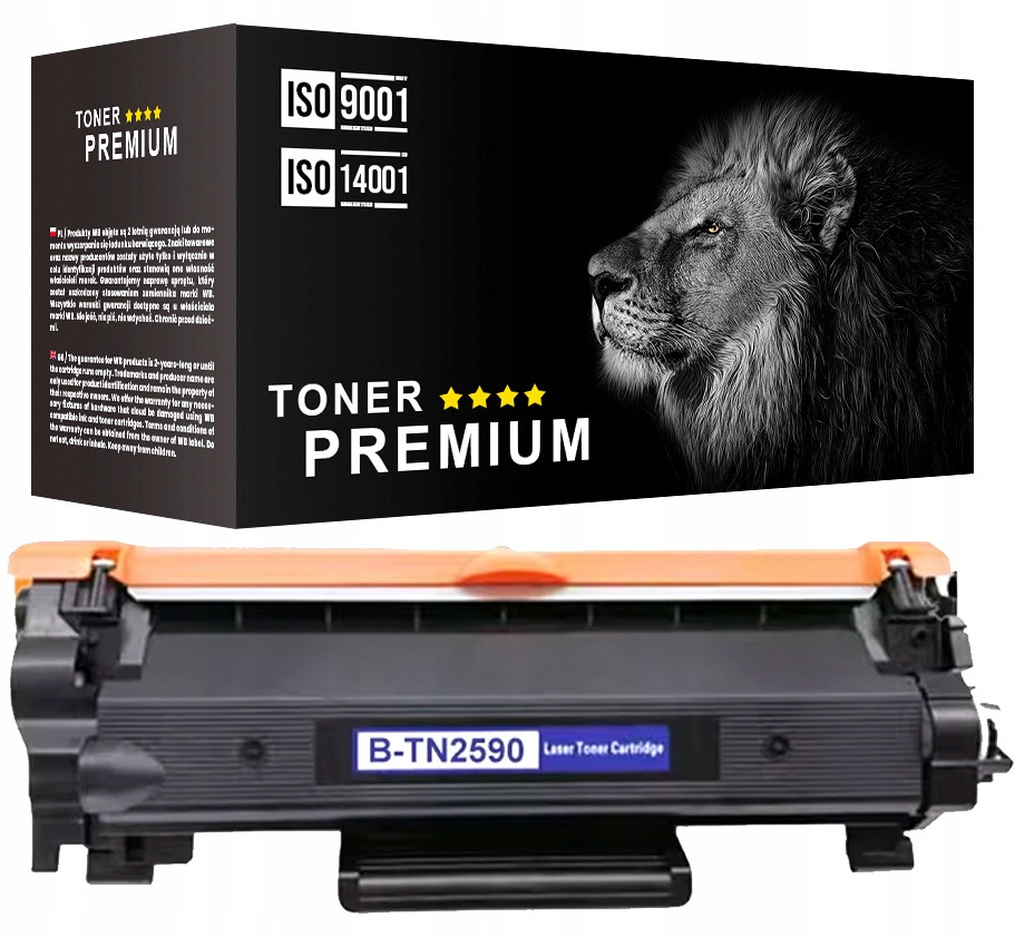 TN2590 Toner Pro Brother MFC-L2802DW HL-L2402D HL-L2442DW DCP-L2600D L2622DW