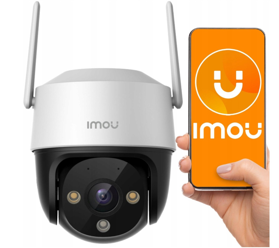 Ip Kamera Venkovní Otočná 360° Imou Cruiser Wifi IP66 2K Monitoring