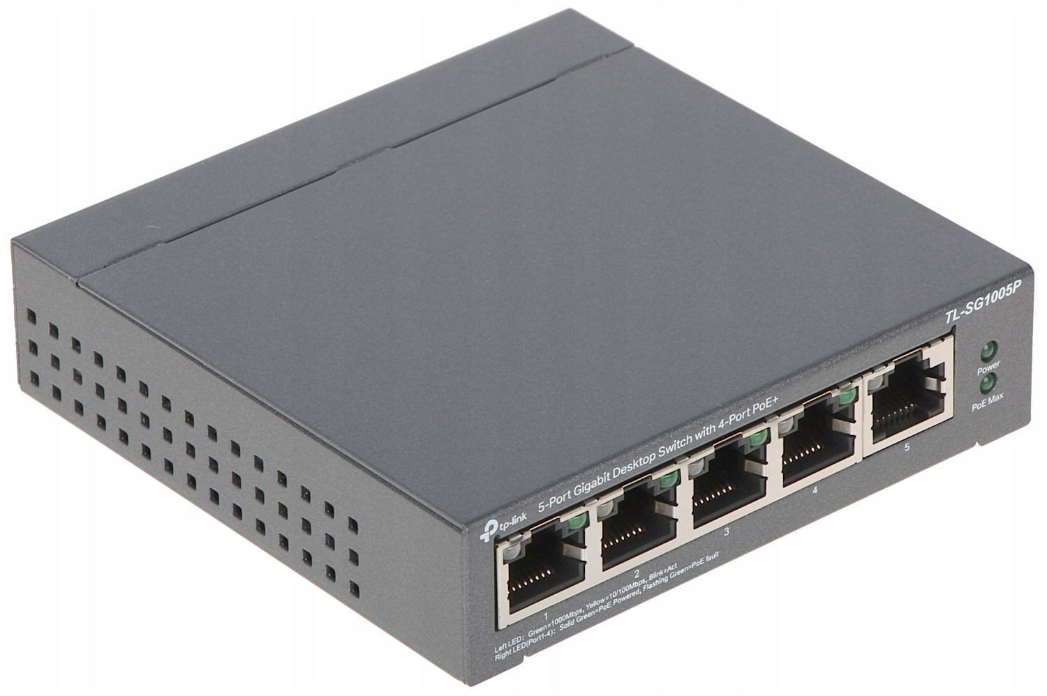 switch Poe TL-SG1005P 5-PORTOVÝ Tp-link