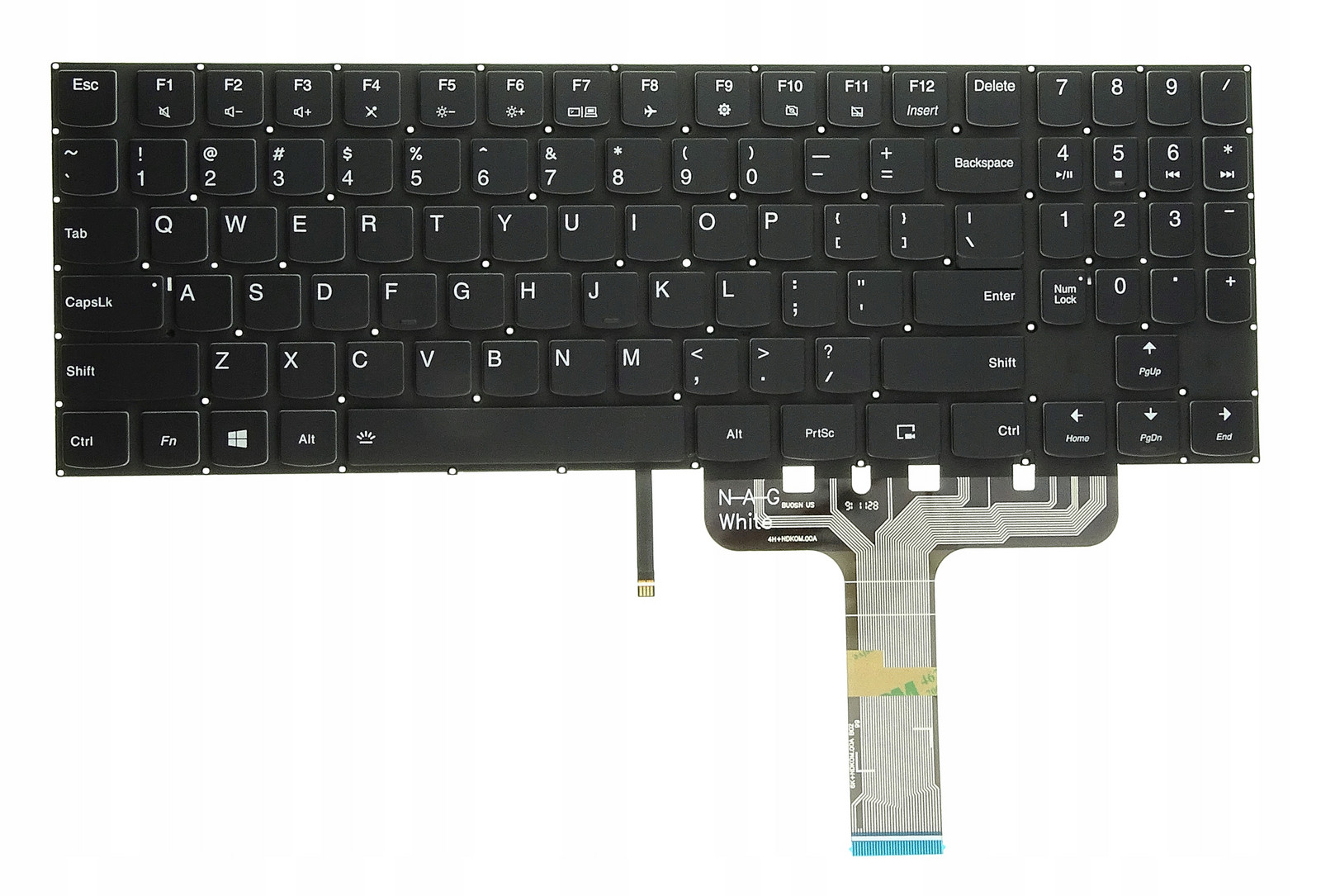 Originální klávesnice pro Lenovo Legion Y540-15IRH Y540-17IRH Y540 WhiteLED