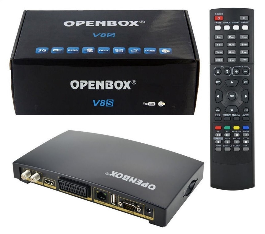 Openbox Skybox V8S Smart Digital Full Hd Sdílení